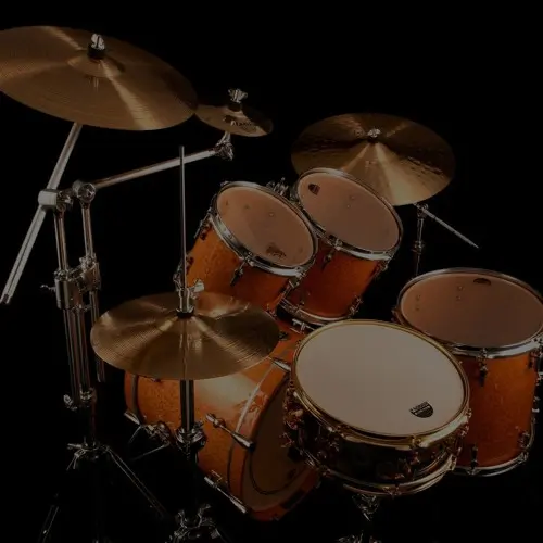dekoratives Bild eines Schlagzeugs